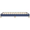 vidaXL Boxspring bed 120x200 cm stof blauw