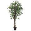 vidaXL Kunstplant esdoornboom 224 bladeren 80 cm groen
