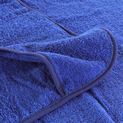 vidaXL Strandhanddoeken 2 st 400 g/m² 60x135 cm stof koningsblauw