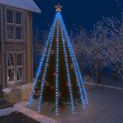 boog tempo Immuniteit vidaXL Kerstboomverlichting met 500 LED's blauw binnen/buiten 500 cm kopen?  | vidaXL.nl