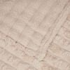 vidaXL Gooi Deken Beige 270 x 240 cm Fleece