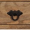 vidaXL Dressoir 100x30x130 cm massief mangohout