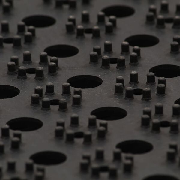 vidaXL Rubbermat 16 mm 80x120 cm