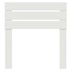 vidaXL Hoofdbord Wit 100 cm Bewerkt hout