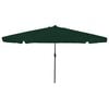 vidaXL Tuinparasol 395 x 395 x 245 cm Polyester Rond Groen