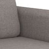 vidaXL 3-delige Loungeset met kussens stof taupe