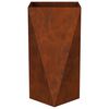 vidaXL Plantenbak 2 pcs Roestig 40 x 40 x 75 cm Cortenstaal