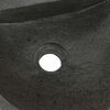 vidaXL Wandbasin Grijs 37 x 30 x 12 cm Riviersteen