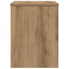 vidaXL Nachtkastjes 2 st 40x30x40 cm bewerkt hout artisanaal eiken