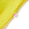 Kindershirt 128 geel