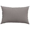 vidaXL Sofa Kussens 2 stuks Taupe 60 x 40 cm Stof