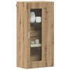 vidaXL Houten Kast Artisan Eiken 50 x 29 x 100 cm Bewerkt hout