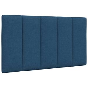 vidaXL Hoofdbordkussen "Hanko" 80 cm stof blauw