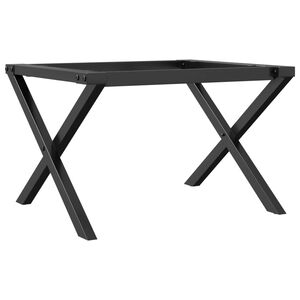 vidaXL Salontafelpoten X-frame 50x40x38 cm staal