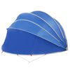 vidaXL Pooldome Blauw 592 x 590 x 275 cm 185T polyester met PU-coating