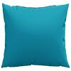 vidaXL Bankkussens 4 stuks Blauw 60x60 cm Stof