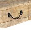 vidaXL Wandtafel 120x50x80 cm massief mangohout
