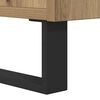 vidaXL Dressoir met lade Artisan Eiken 34,5 x 34 x 90 cm