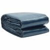 vidaXL Zwembadfolie solar drijvend 356 cm PE zwart en blauw
