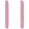 vidaXL Hoofdbord oor Roze 80 x 16 x 4 cm Fluweel