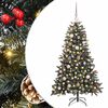 vidaXL Kunstkerstboom met 150 LED Groen 150 cm PVC en Plastic en Staal