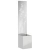 vidaXL Tuin Privacy Screen Zilver 32 x 150 cm Gegalvaniseerd staal