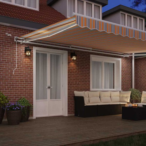 vidaXL Markies Multikleur 500 x 300 x 165 cm Polyester en Metaal