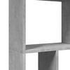 vidaXL Boekenkast 60x20x120 cm bewerkt hout betongrijs