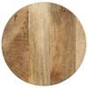 vidaXL Bijzettafel &Oslash;40x40 cm massief mangohout