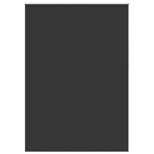 vidaXL Rolgordijn verduisterend 144,4 x 230 cm stofbreedte 140 cm zwart