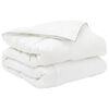 vidaXL Zomer Dekbed Wit 135 x 220 cm Bamboevezel