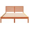 vidaXL Bedframe Wasbruin 140 x 210 cm Massief grenenhout