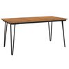 vidaXL Tuintafel met haarspeldpoten 160x80x75 cm massief acaciahout