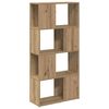 vidaXL Tv-meubelset 60 x 24 x 125,5 cm Bruin Bewerkt hout