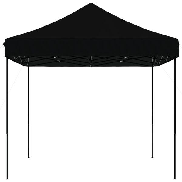 vidaXL Partytent inklapbaar pop-up 440x292x315 cm zwart