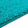 vidaXL Antislip Badmat Turquoise 50 x 80 cm PP