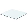 vidaXL Wandschap transparant 40x30 cm glas