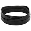 vidaXL Leren Strap Zwart 200 x 3,5 cm Leer