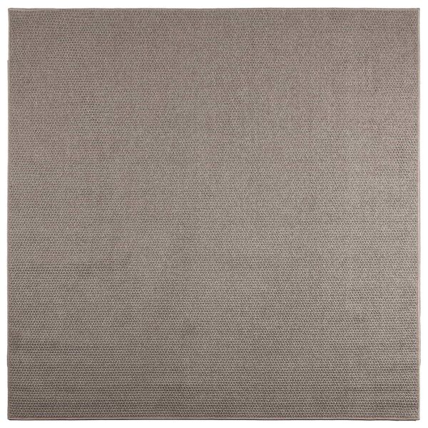 vidaXL Vloerkleden Vierkant LUGO Taupe 120 x 120 cm Polyester