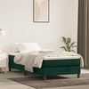 vidaXL Boxspring bed 80x200 cm fluweel donkergroen