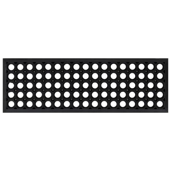 vidaXL Trapmatten 10 st 25x75 cm rubber