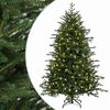 vidaXL Kunstmatige Inklapbare Kerstboom 120 cm 150 LED's Warmwit