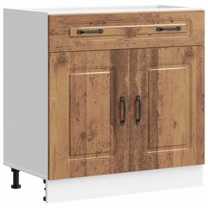 vidaXL Onderkast Kalmar bewerkt hout oud houtkleurig
