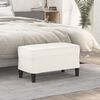 vidaXL Bankje 70x35x41 cm kunstleer cr&egrave;mekleurig