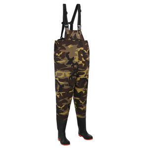 vidaXL Chest Waders met laarzen Maat 42 Camouflage