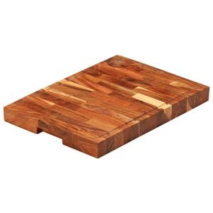 vidaXL Hakblok 42x30x4 cm massief acaciahout
