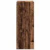 vidaXL Hangkast met opslag Riga Oudhout 30 x 29,5 x 80 cm Bewerkt hout