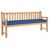vidaXL Pallet Kussen Set 2 pcs koningsblauw 180 x 40 x 8 cm