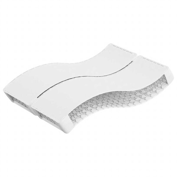 vidaXL Binnenveringmatras middelhard 120x200 cm