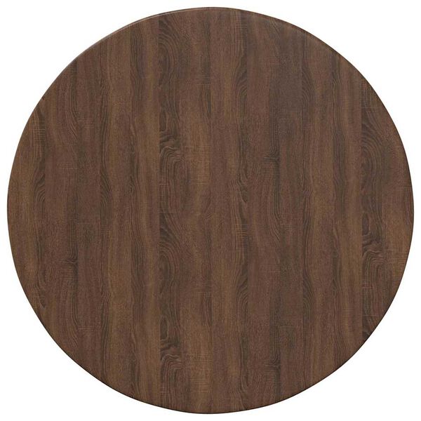 vidaXL Tafelblad bruin eikenkleur 50 x 50 x 1,5 cm Bewerkt hout